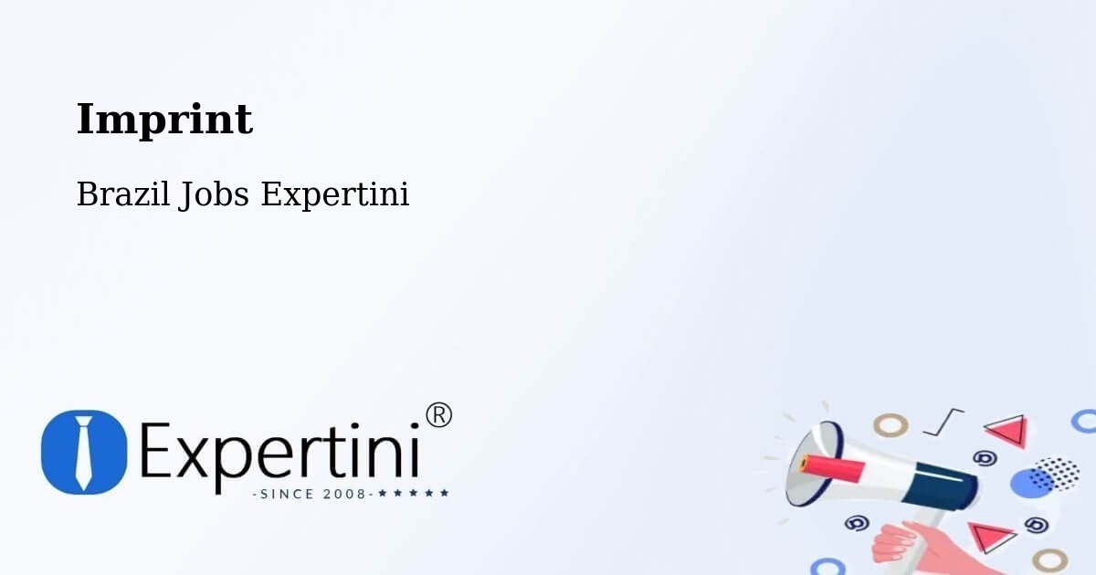Imprint – Saldanha Marinho - Brazil Jobs Expertini